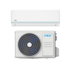   MDV ONE-035-SP One oldalfali split klíma, 3,5 kW, A++, Wifi, négyirányú légterelés, hűtő-fűtő, karterfűtés, csepptálca fűtés