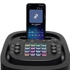 PAR2100BT SAL PAR2100BT party hangdoboz, 80W, beépített akkumulátor és LED fénnyel, Bluetooth, AUX 