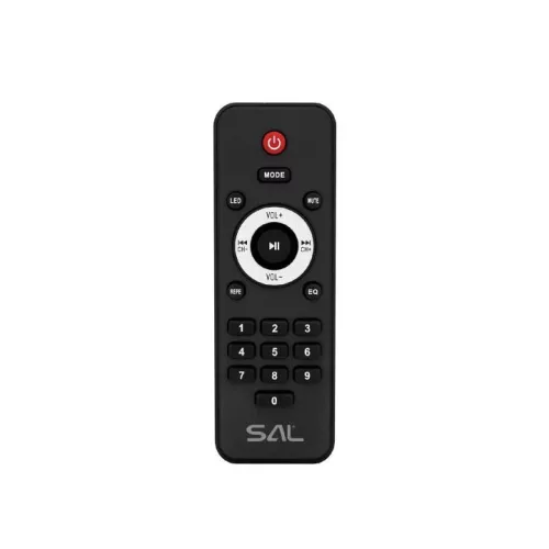 PAR2100BT SAL PAR2100BT party hangdoboz, 80W, beépített akkumulátor és LED fénnyel, Bluetooth, AUX 