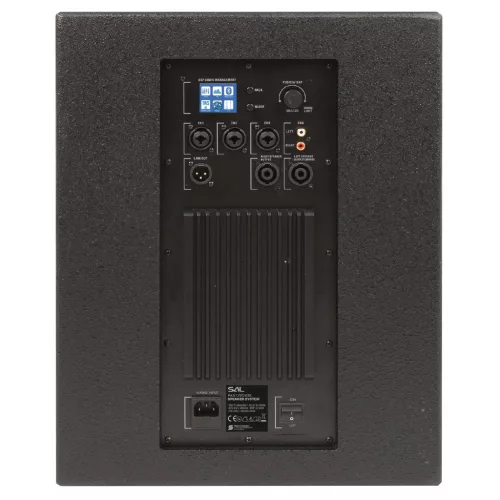 PAS12W243S SAL PAS12W243S sztereó professzionális oszlopsugárzó hangrendszer, 800 W, Bluetooth TWS,