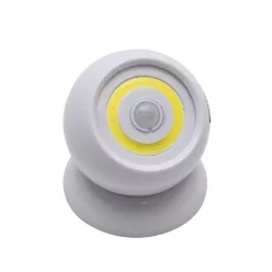 PNL_5 Home PNL 5 LED mozgásérzékelős lámpa, 2 W COB LED, forgatható, melegfehér, mágneses, 3 üzemmó
