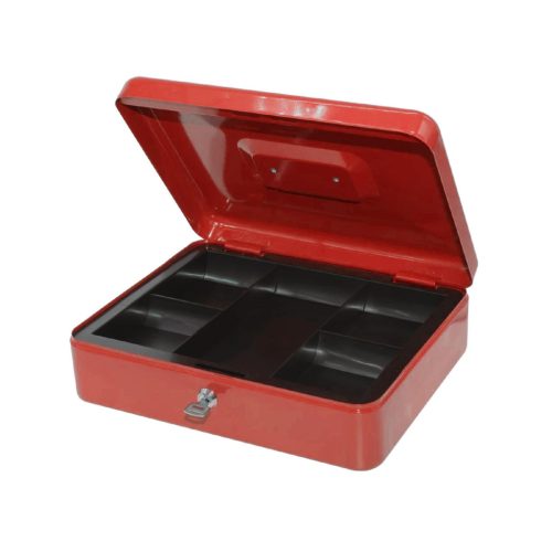 PNZK Bluering PNZK fém pénzkazetta, 5 rekeszes, 2 kulcs