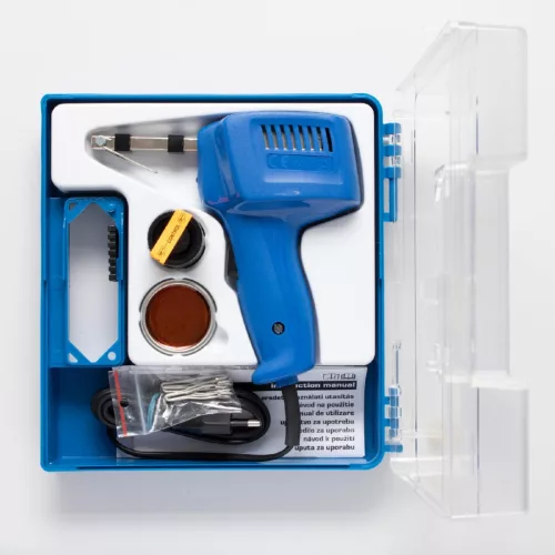 PP_75 Home PP 75 forrasztópisztoly készlet, 75W/230V~/50Hz, beépített LED világítás, koffer további