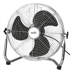   HOME PVR 35 padlóventilátor, 60 W, 3 fokozat, 35 cm-es lapátátmérő, állítható fejdőlésszög, fém lapátok, fém rács