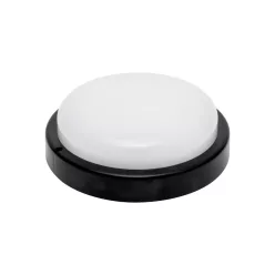 RCC18LEDBK HOME RCC18LEDBK LED-es fali/mennyezeti lámpa, kör alakú, fekete, 18 W, 4000K, 1200 lumen