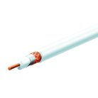 RG_6-32_WH Home RG 6-32/WH koax kábel, 75 Ohm, PVC és PE szigetelés, réz ér, 32 szál rézharisnya, a
