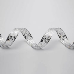 RLS10WH Home RLS10WH LED-es szalag mintákkal, ezüst színű szalag, 8 funkció, 100db hidegfehér LED, 