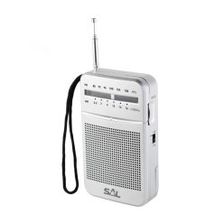 RPC_4 SAL RPC 4 zsebrádió, 2 sávos AM-FM rádió, nagyérzékenységű vétel