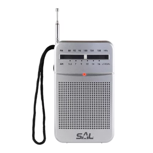 RPC_4 SAL RPC 4 zsebrádió, 2 sávos AM-FM rádió, nagyérzékenységű vétel