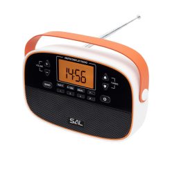 RPR4LCD SAL RPR4LCD táskarádió, AM-FM automatikus hangolás, 2x40 programhely, órakijelzés
