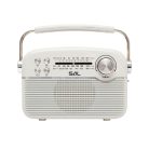 RPR9 SAL RPR9 napelemes rádió multimédia lejátszóval, FM-AM-SW rádió, Bluetooth, USB és microSD csa