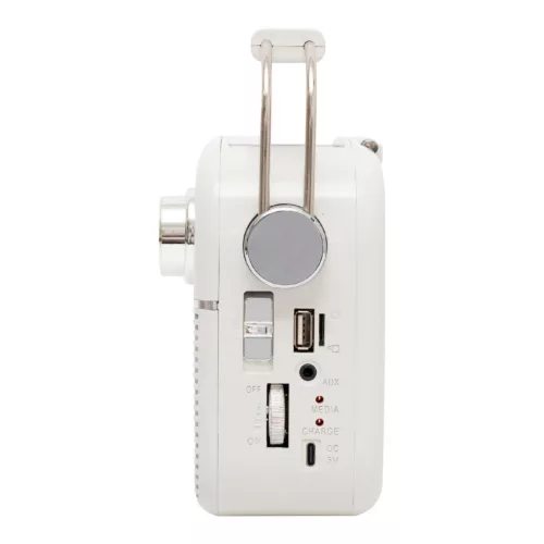 RPR9 SAL RPR9 napelemes rádió multimédia lejátszóval, FM-AM-SW rádió, Bluetooth, USB és microSD csa