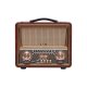 RRT22 SAL RRT22 hordozható retró rádió multimédia lejátszóval, Bluetooth hangszóró, 3-sávos rádió, 