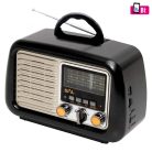 RRT_2B SAL RRT 2B retro táskarádió, multimédia lejátszó, 4 in 1, BT, USB/MicroSD, FM rádió, AUX, ~2