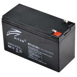 RT_12120 Ritar RT 12120 ólomakkumulátor, 12V/12 Ah, 5 éves élettartam, zárt konstrukció