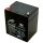 RT_1245E Ritar RT 1245E ólomakkumulátor, 12V/4,5 Ah, 5 éves élettartam, zárt konstrukció