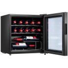 Tesla RW044M borhűtő, 44 Liter nettó térfogat, 14 palack kapacitás, üvegajtó