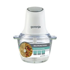 S501GW Gorenje S501GW aprító, 500 W, kettős acél pengerendszer, mérőskálázott kehely, fehér