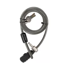 S741-159 STANLEY S741-159 családi kulcskábeles kerékpár zár, 3 kulcsos, 2400 mm hosszúság