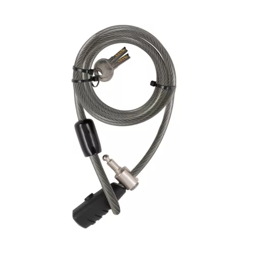 S741-159 STANLEY S741-159 családi kulcskábeles kerékpár zár, 3 kulcsos, 2400 mm hosszúság