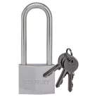 S742-017 STANLEY S742-017 krómozott rézlakat, 50 mm, 3 kulcsos