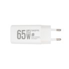 SA65PPS HOME SA65PPS USB hálózati szupergyors töltő, 65Watt, 2in1: USB-A + USB-C aljzat, QC + PD + 