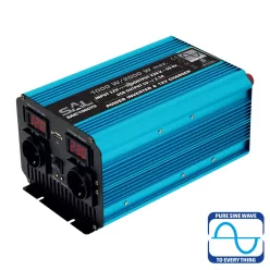 SAIC1000TS SAL SAIC1000TS feszültségátalakító, ~1000 W névleges telj., tiszta szinuszos, 2 védőérin