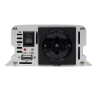 SAI_2000USB SAL SAI 2000USB feszültségátalakító, 1000 W, inverter, 500 mA USB töltő, gyermekzár