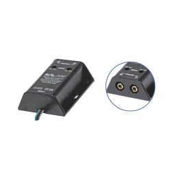 SA_001 SAL SA 001 jelszint átalakító, sztereó, 2 x 50 W, hangerőszabályzás csatornánként