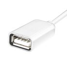 SA_044 Home SA 044 microUSB OTG kábel, USB-A aljzat, microUSB-B dugó, 2,1A, 16cm, 480 Mbps