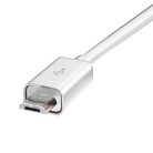 SA_044 Home SA 044 microUSB OTG kábel, USB-A aljzat, microUSB-B dugó, 2,1A, 16cm, 480 Mbps