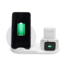 HOME SA 2000Qi vezeték nélküli töltő, 3in1, telefon, óra, fülhallgató, Qi szabvány, USB-C