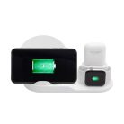 HOME SA 2000Qi vezeték nélküli töltő, 3in1, telefon, óra, fülhallgató, Qi szabvány, USB-C
