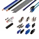 SA_333 SAL SA 333 autó-HiFi kábel szett, 1000 W, 80 A, 20 mm2 42 darabos