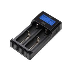   HOME SBC 2 akkumulátortöltő, Li-ion és Ni-Mh akkumulátorok töltésére, rövidzárlat elleni védelem, powerbank funkció, fordított polaritás érzékelés