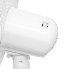 HOME SF40WH állóventilátor, 45 W, 40cm-es lapátátmérő, 3 sebességfokozat, oszcillálás, állítható fejdőlésszög, fehér színű