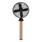 SF45 Home SF45 álló fém ventilátor, 60 W, 45 cm névleges lapátátmérő, 4 lapát, 3 fokozat, oszcillál