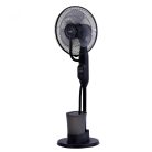 HOME SFM43BK párásító ventilátor, 75 W, 40 cm névleges lapátátmérő, 3 lapát, 3 fokozat, oszcillálás, kikapcsolásidőzítés, 3 fokozatú párásítás, állítható dőlésszög