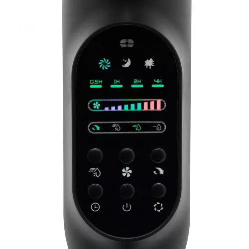 SFM43BK Home SFM43BK párásító ventilátor, 75 W, 40 cm névleges lapátátmérő, 3 lapát, 3 fokozat, osz