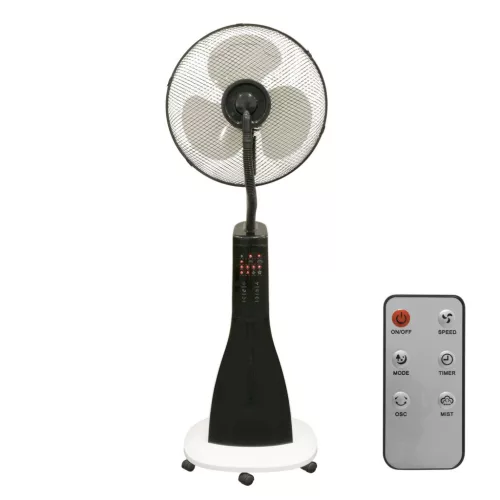SFM_40_WH Home SFM 40/WH párásító ventilátor, 90 W, 3 fokozat, 3 literes víztartály, 75°-os oszcill
