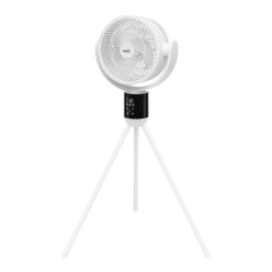   HOME SFR88DC állványos ventilátor, 50 W, 18 cm névleges lapátátmérő, DC motor, 12 fokozat, 3 üzemmód, 3 dőlésszög, kapcsolható oszcillálás, időzítő