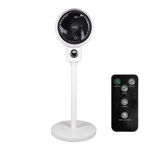 SFR_20 Home SFR 20 álló ventilátor, 50 W, 3 fokozat, 20 cm-es lapátátmérő, 70°-os oszcillálás, állí