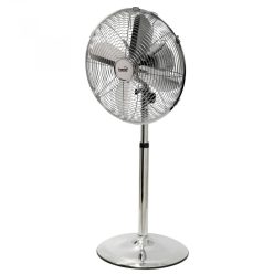   HOME SFS 40 álló fém ventilátor, 45 W, 3 fokozat, 40 cm-es lapátátmérő, fém lapátok, 85°-os oszcillálás