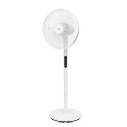  HOME SFT40R állóventilátor 3in1, 60 W, 40 cm névleges lapátátmérő, 5 lapát, 4 fokozat, érintőgomb, távirányító, állítható magasság és dőlésszög, LED kijelző