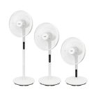HOME SFT40R állóventilátor 3in1, 60 W, 40 cm névleges lapátátmérő, 5 lapát, 4 fokozat, érintőgomb, távirányító, állítható magasság és dőlésszög, LED kijelző
