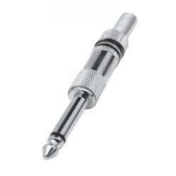SK_2M Home SK 2M jack dugó, 6,3mm monó lengődugó, fém, törésgátló