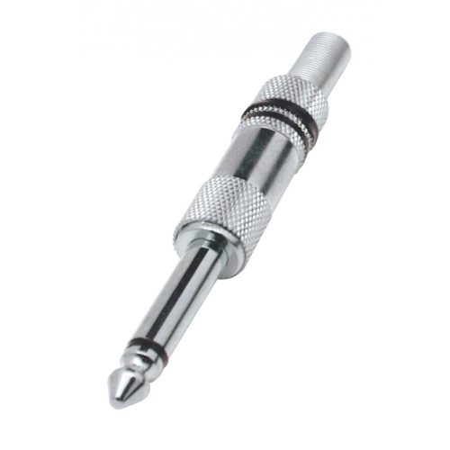 SK_2M Home SK 2M jack dugó, 6,3mm monó lengődugó, fém, törésgátló