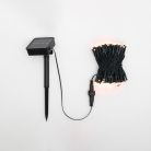 SLC100WW Home SLC100WW szolár fényfüzér, 100db melegfehér LED, 7m hosszúság, zöld vezeték, kültéri 