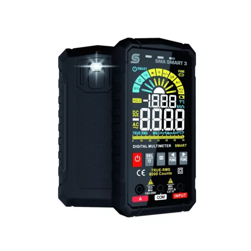 SMASMART3 HOME SMASMART3 Professzionális digitális multiméter, SMART, automata, színes képernyő