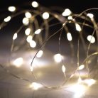 SML100WW Home SML100WW micro LED fényfüzér, 5 méter, napelemes, kül- és beltéri kivitel, 100 db mel